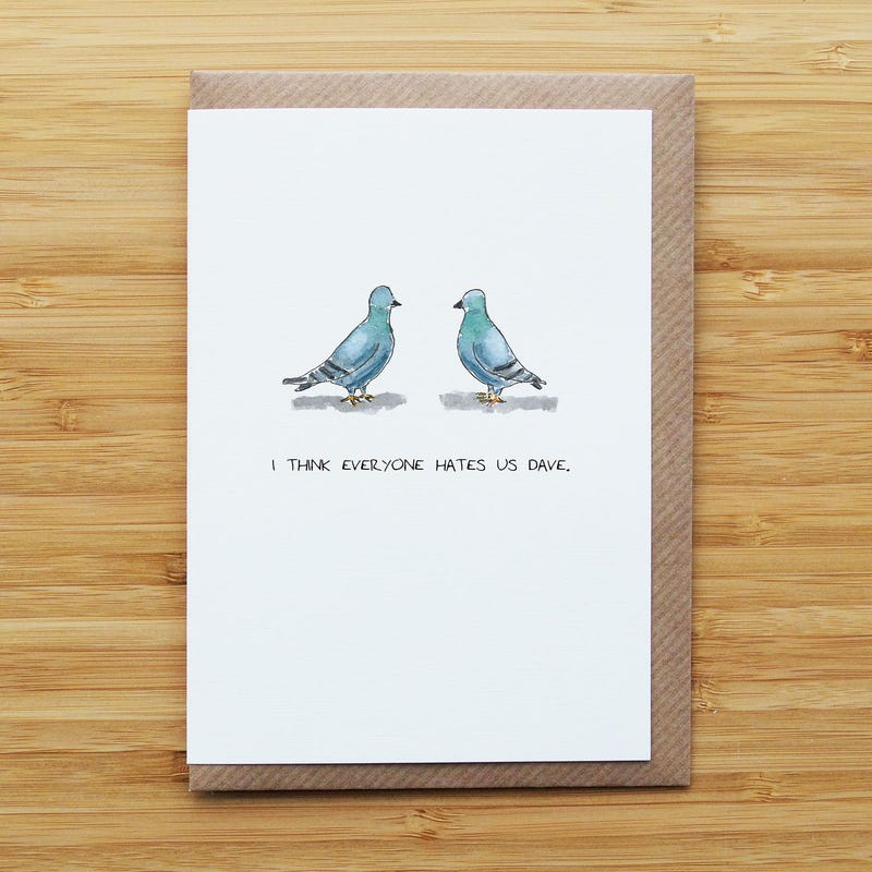 Funky Pigeon Birthday Card - Etsy UK