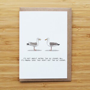 Carte de discussion avec l'équipe Seagull