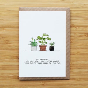 Plant Love Card Card