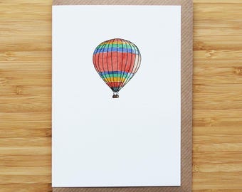 Hot Air Balloon Card