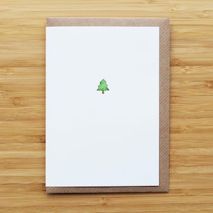 Tiny Christmas Tree Card