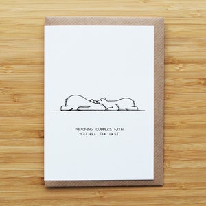 Carte amour ours polaire