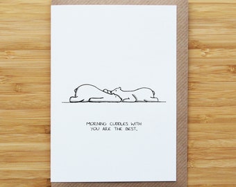 Polar Bear Love Card or Print