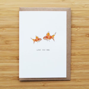 Carte papa poisson