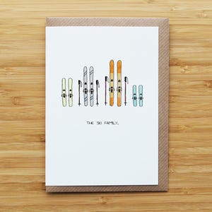 Ski Family Card