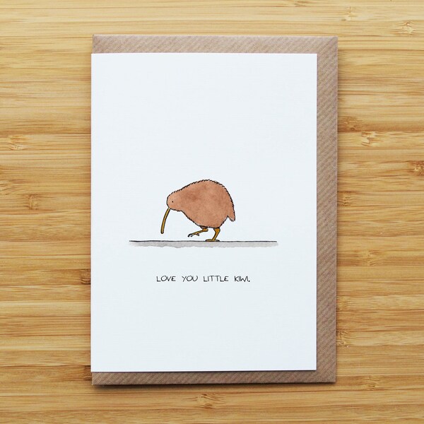 Kiwi Bird Art Print - Etsy