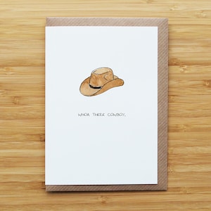 Cowboyhut Karte