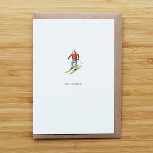 Carte de randonneur de ski