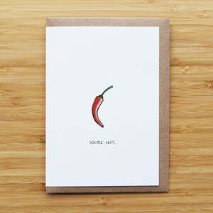 Hot chili card