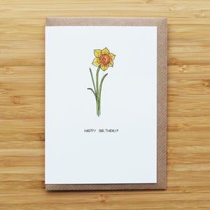 Daffodils Card