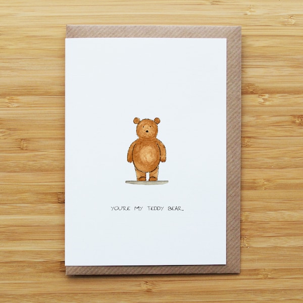 Teddy Bear Card