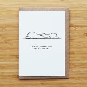 Carte amour ours polaire