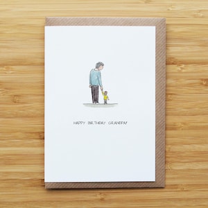 Grandpa and Grandchild Card