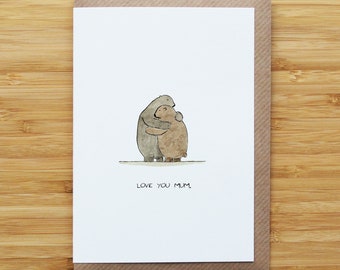 Bear Hug - Mother's Day Card