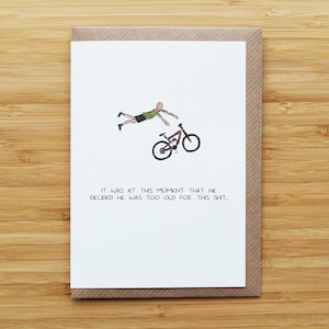Mountain Biker Card