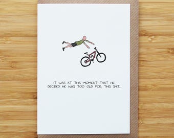 Mountain Biker Card