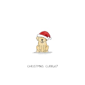 Christmas Cuddle Christmas Card image 3