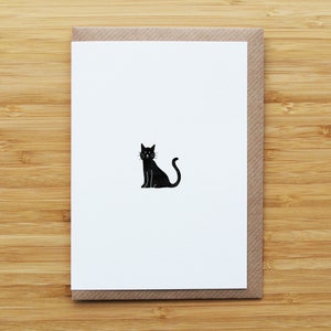 Carte Chat noir