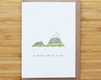 Mountains Card or Print
