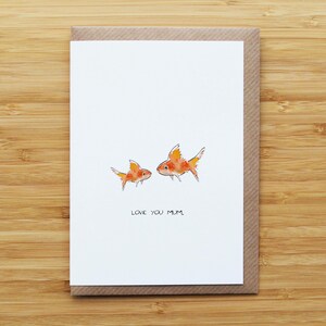 Fish Mum/Mom Card