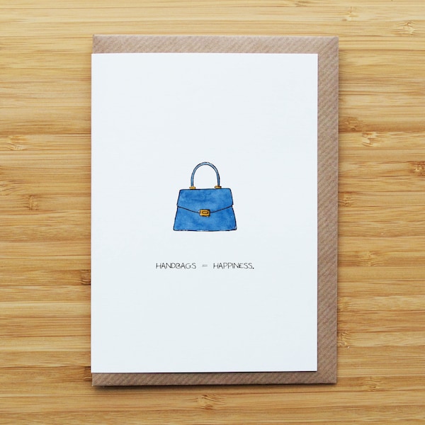 Handbag Card