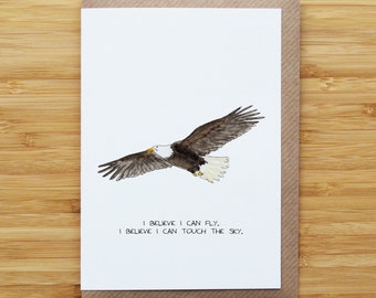 Bald Eagle Card