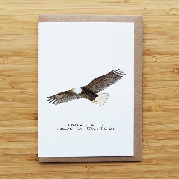 Bald Eagle Card