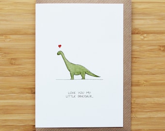 Love Dinosaur Card