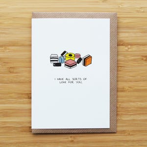 Liquorice Allsorts Card