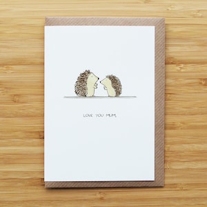 Karte Igel Mama/Mama