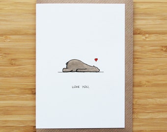 Love Bear Card