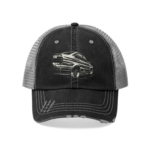 Car Hat of E34 Bimmer Hand Drawn E34 Car Hat Car Guy Hat of Etsy