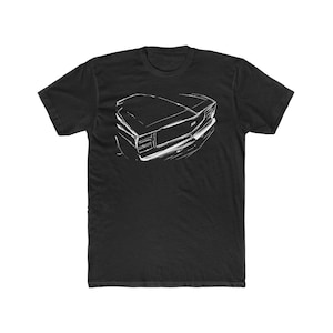 T-shirt pour homme Camaro 1969, T-shirt voiture pour homme Camaro 1969, T-shirt pour homme Camaro dessiné à la main 1969, idée cadeau petit ami, cadeau de Noël papa, voiture