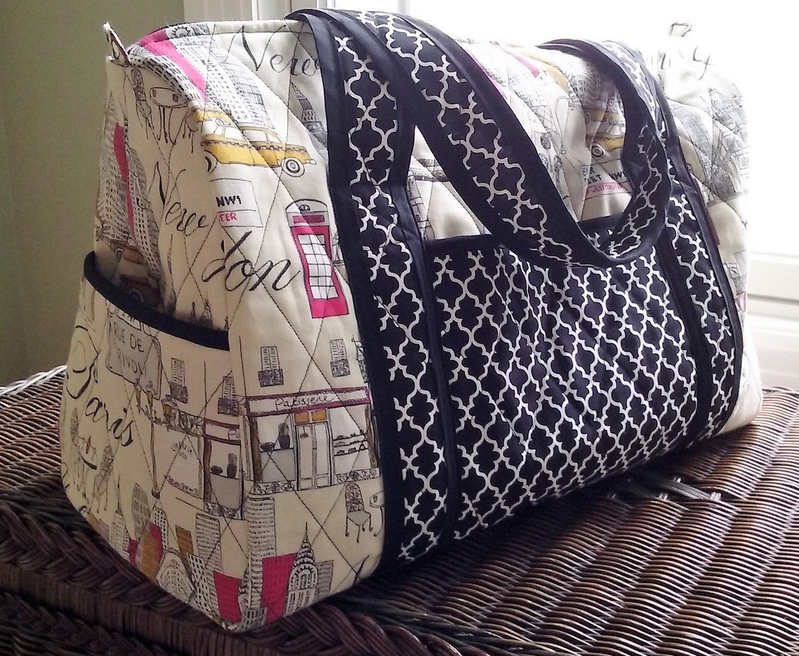 The Quilted Onyx Duffel main image 0