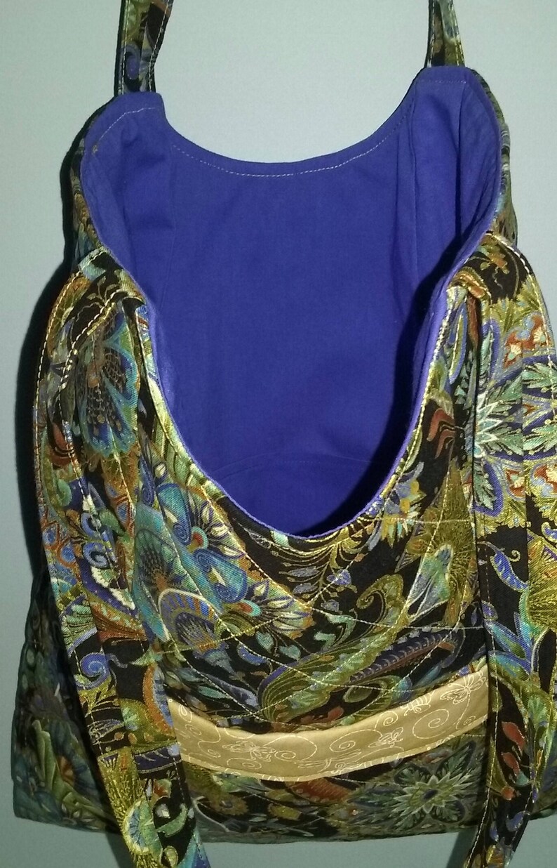 Quilted Bag with Matching Wristlet
