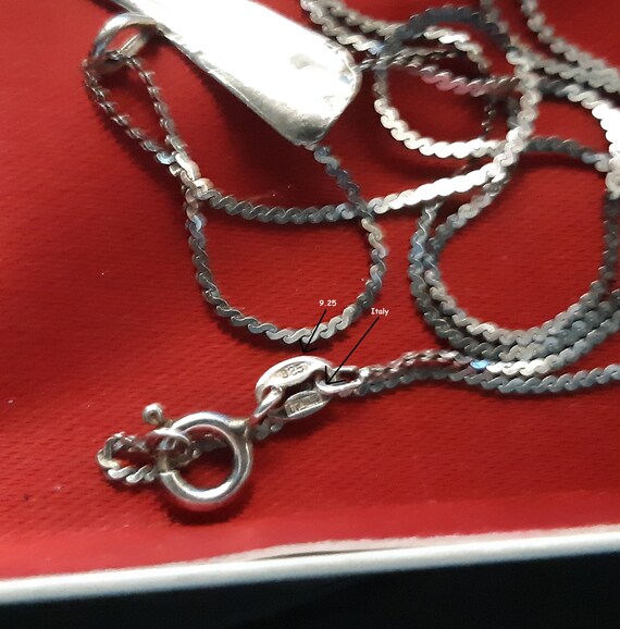 Sterling Silver Diploma Charm & 18 Chain 