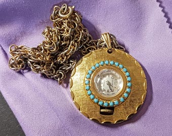 Vintage Lucky Star Silver & Turqoise Watch W/ SC Marking il_300x300.3505188164_o1o0.jpg main image 4