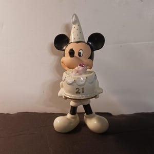Lenox Mickey Mouse Figurine - Etsy