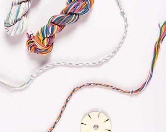 Friendship Bracelet Making Kit - Diy craft kit - kids craft activity