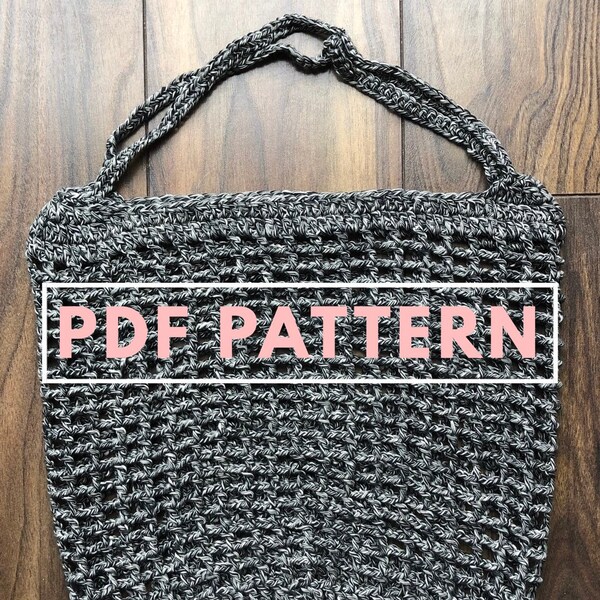 Eco Market Bag Crochet Pattern