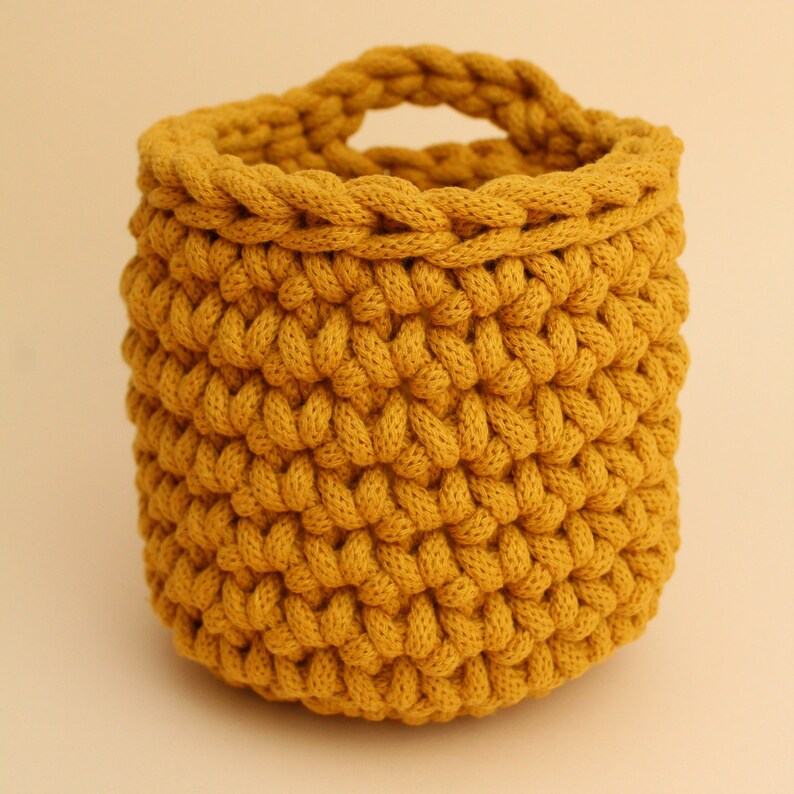 Crochet Basket Kit Make 2 Crochet Baskets with this Beginners Etsy