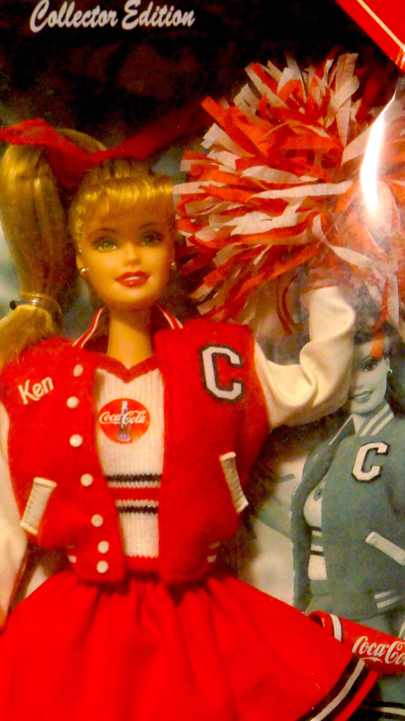 coca cola cheerleader barbie doll value