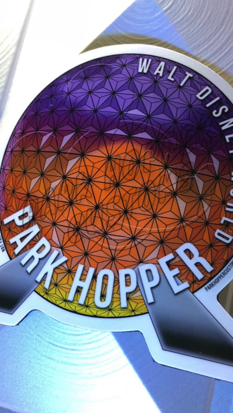 Spaceship Earth Epcot Passholder Magnet or Decal