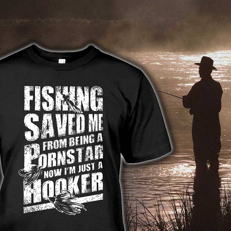 Just Hook It Funny Hoodie Fishing Tee Shirt Gift for Fishing Lovers Grandad Dad