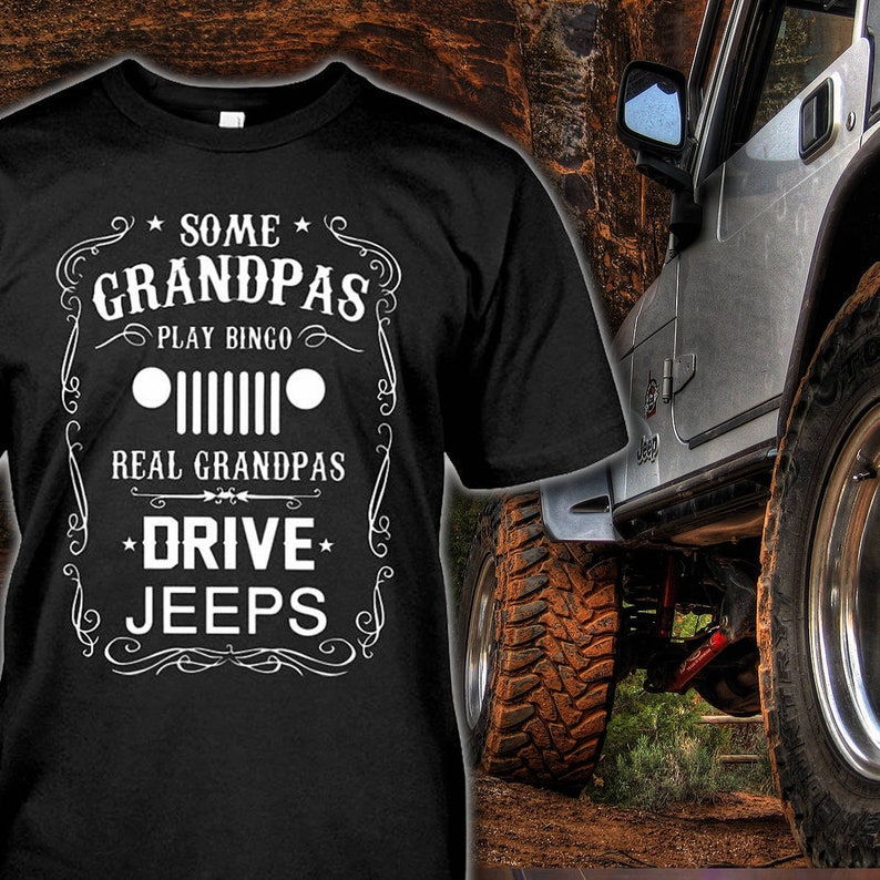 jeep grandpa shirt