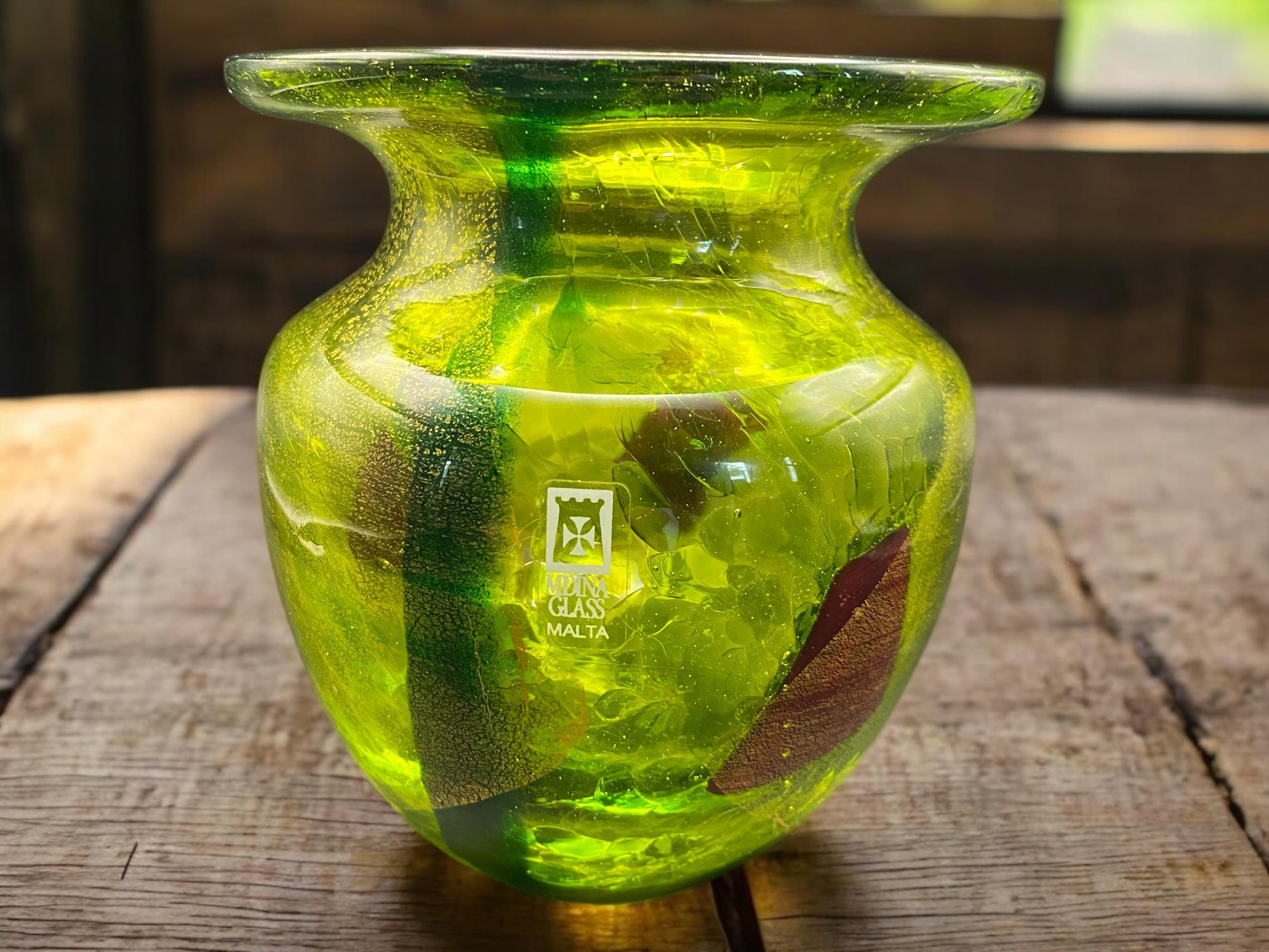 Mdina glass vase - Etsy 日本