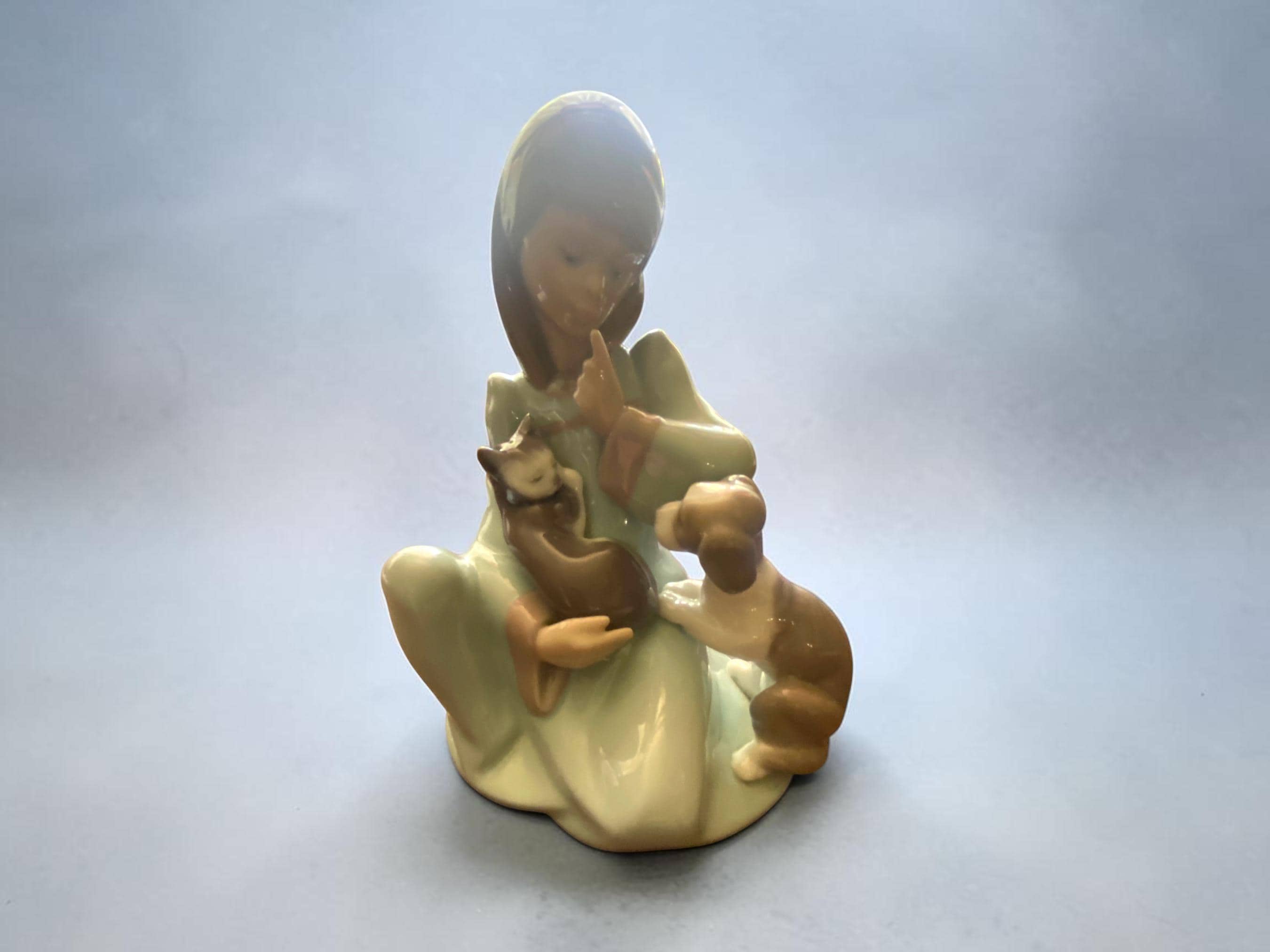 Lladro girl kittens - Etsy 日本