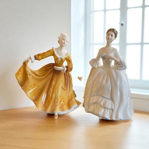 Royal Doulton figurines HN 2381 Kirsty & HN 3222 Kelly