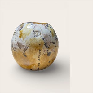 Handmade Stoneware Jar - Cosmic Dance