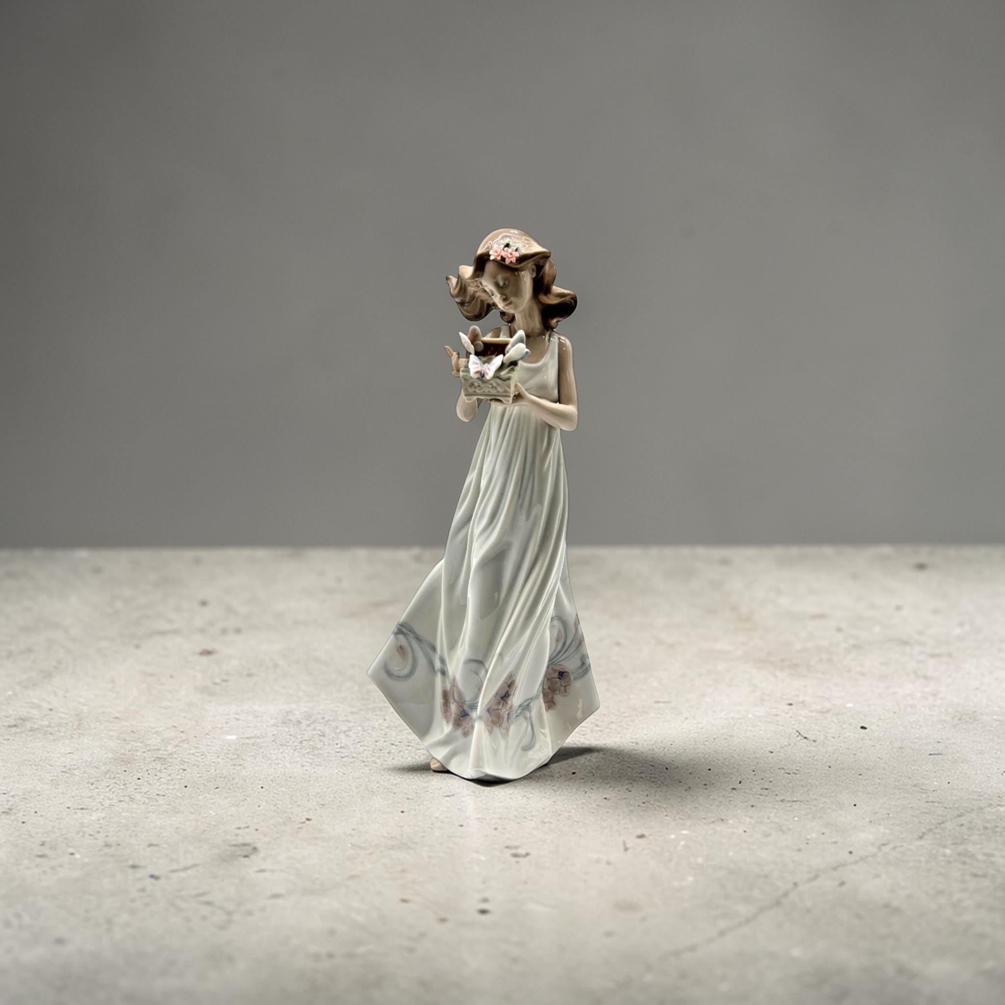 Lladro Butterfly Girl - Etsy